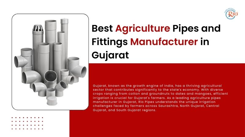 Agriculture Pipes Manufacturer in Gujarat